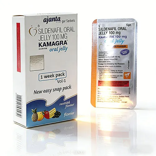 助勃增硬 液態果凍威而鋼 Kamagra Oral Jelly 100 mg 7包 7種口味