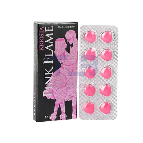 Krrista Purple Flame 巅峰粉色佳人 粉色烈焰雙效片PINKFLAME 犀利士雙效 艾利達雙效片粉鑽 粉色火焰專供台灣