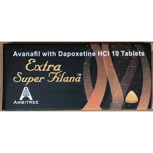 阿伐那非雙效片 特級阿伐那非雙效片|Extra Super Filana黑水鬼260mg|助勃+延時|治療陽萎早洩